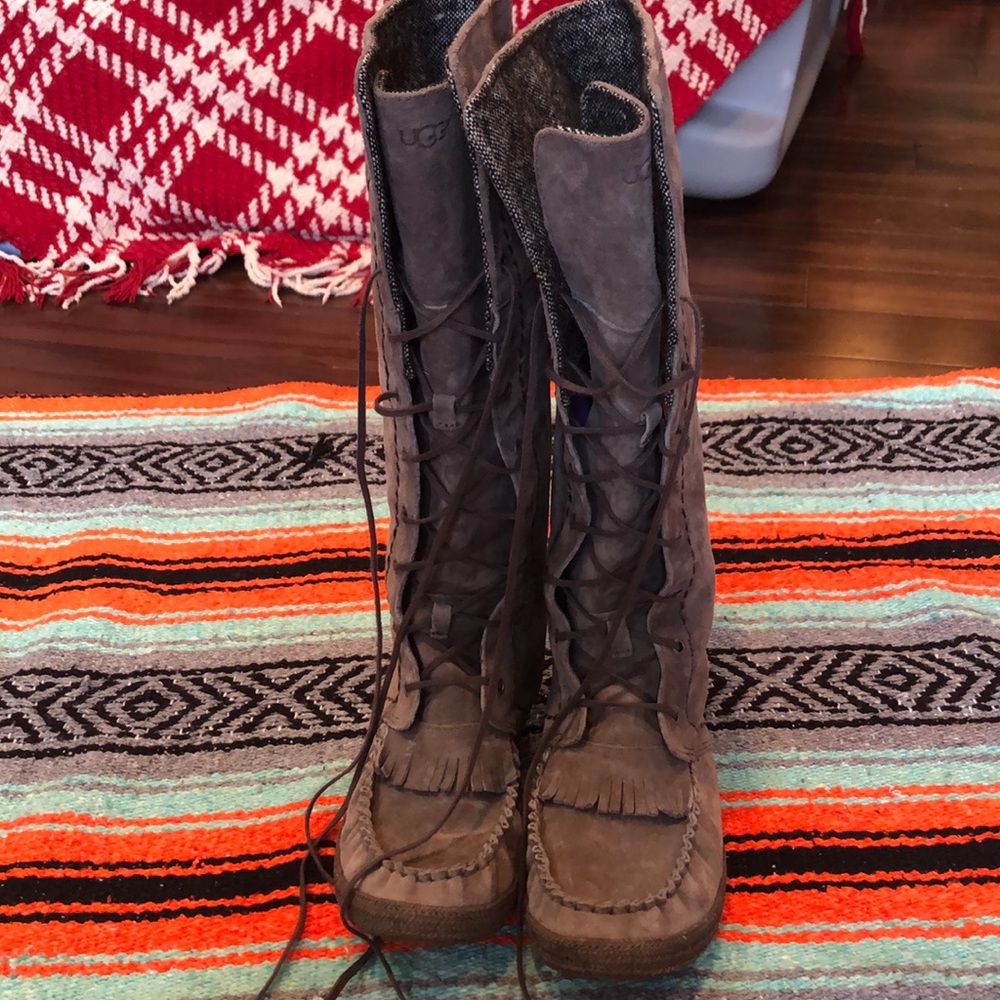 Ugg tall moccasin boots